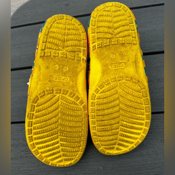 Crocs Classic Slide Take a Walk on the Weird Side - Picture 2 of 3